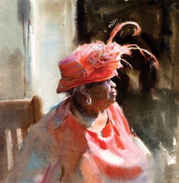 mujer con sombrero de plumas imagenes y arte mary whyte