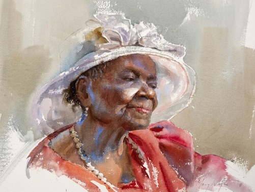anciana con sombrero de fiesta imagenes y arte mary whyte