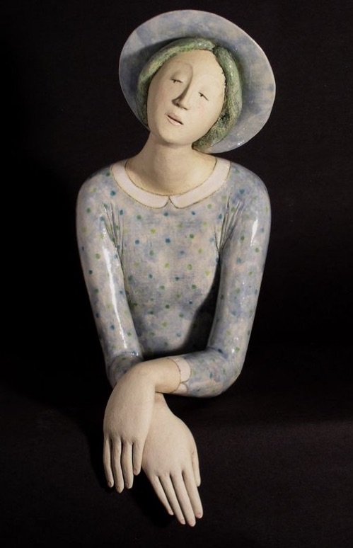 mujer con sombrero imagenes y arte elisabeth price