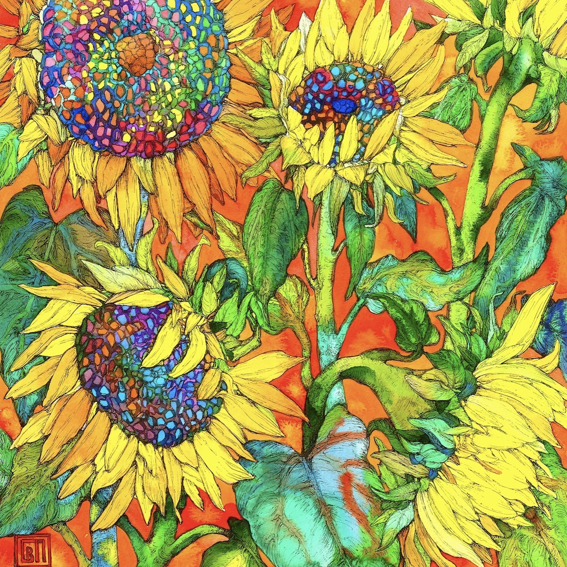 Flores con preciosos colores Sofia Perina Miller 29 Imágenes y Arte