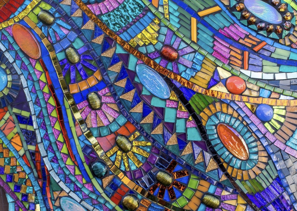 Julie Edmunds 1 Mosaicos de colores Imágenes y Arte