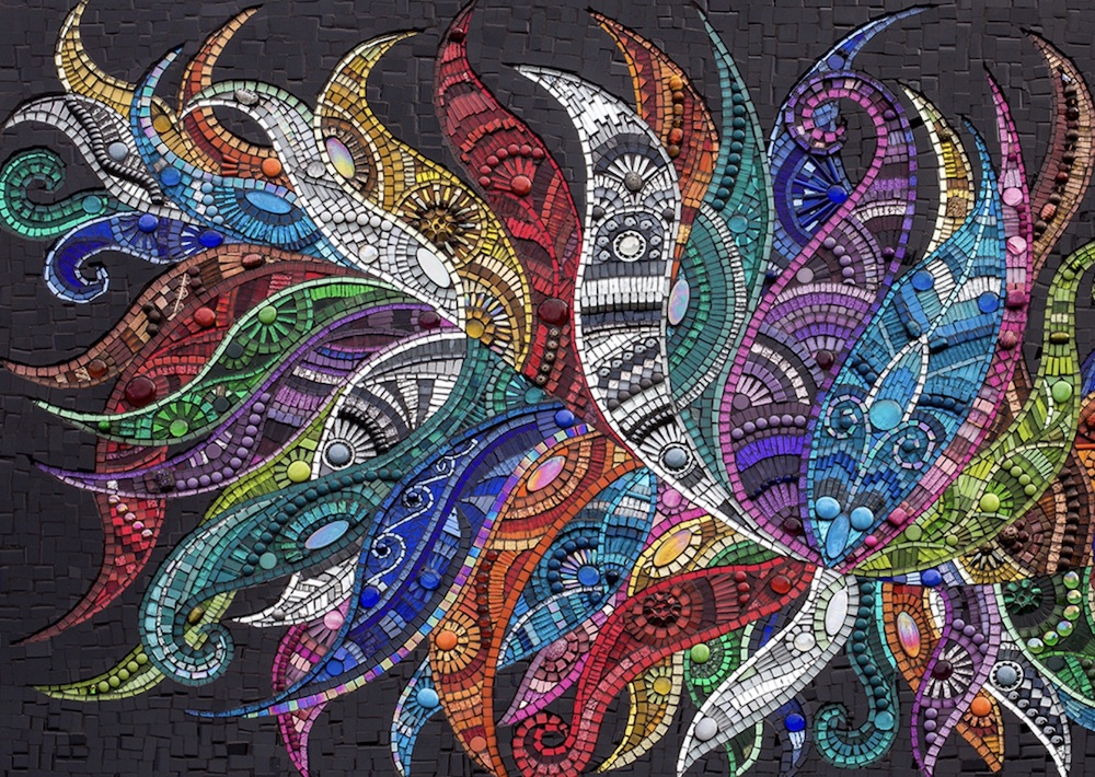 Julie Edmunds 12 Mosaicos de colores Imágenes y Arte