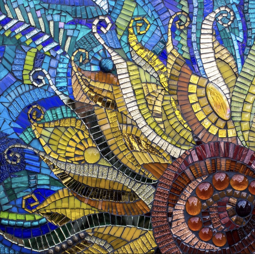 Julie Edmunds 2 Mosaicos de colores Imágenes y Arte