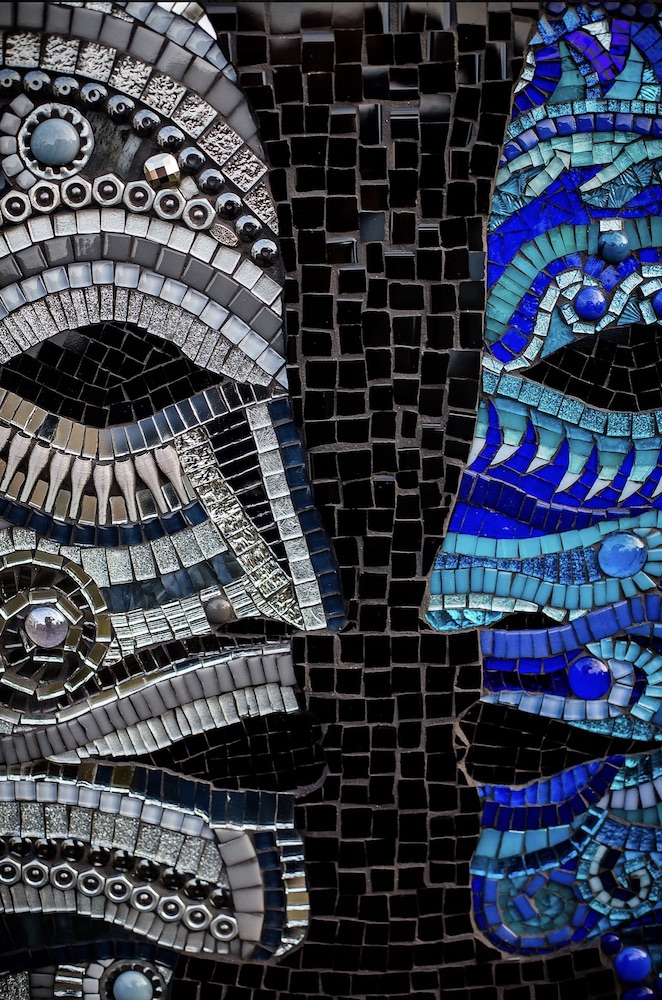 Julie Edmunds 24 Mosaicos de colores Imágenes y Arte