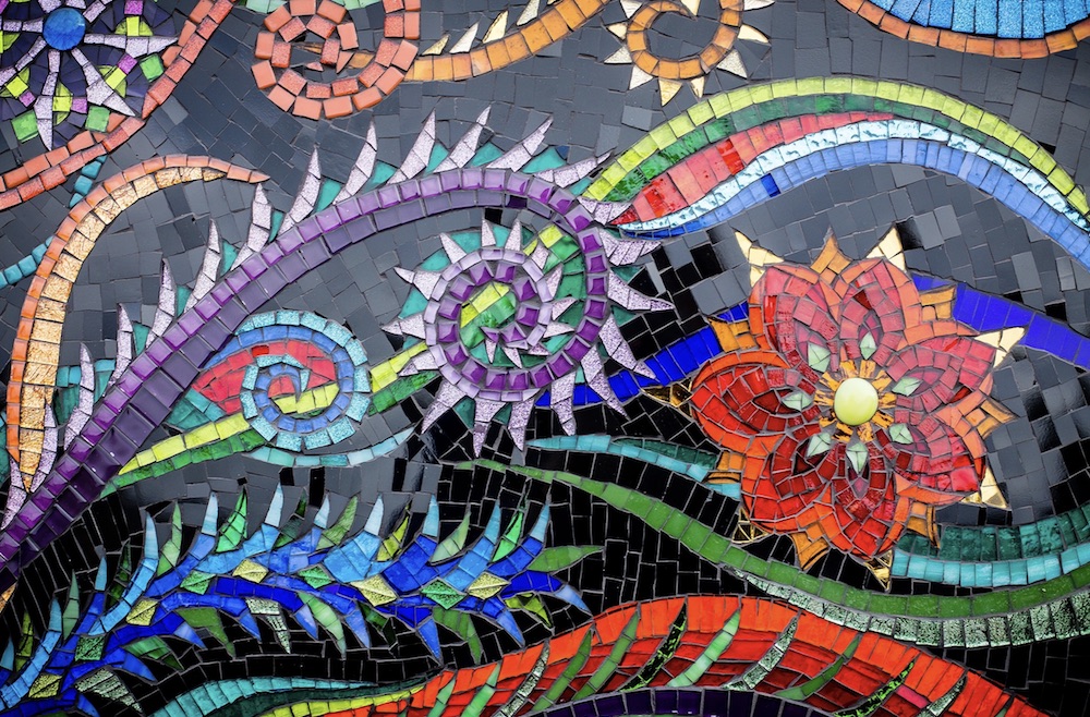 Julie Edmunds 26 Mosaicos de colores Imágenes y Arte