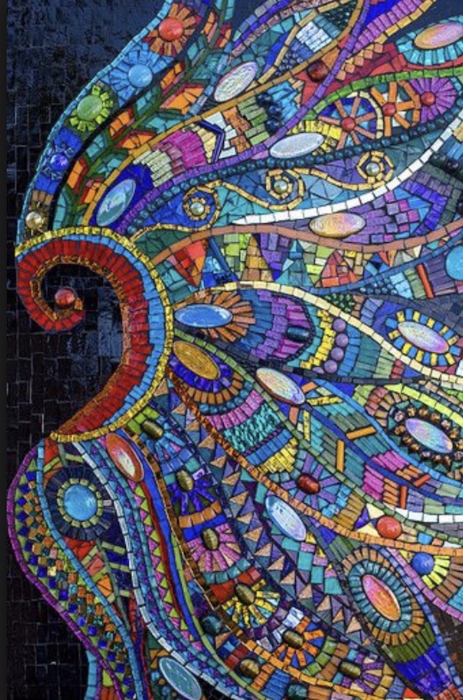 Julie Edmunds 3 Mosaicos de colores Imágenes y Arte