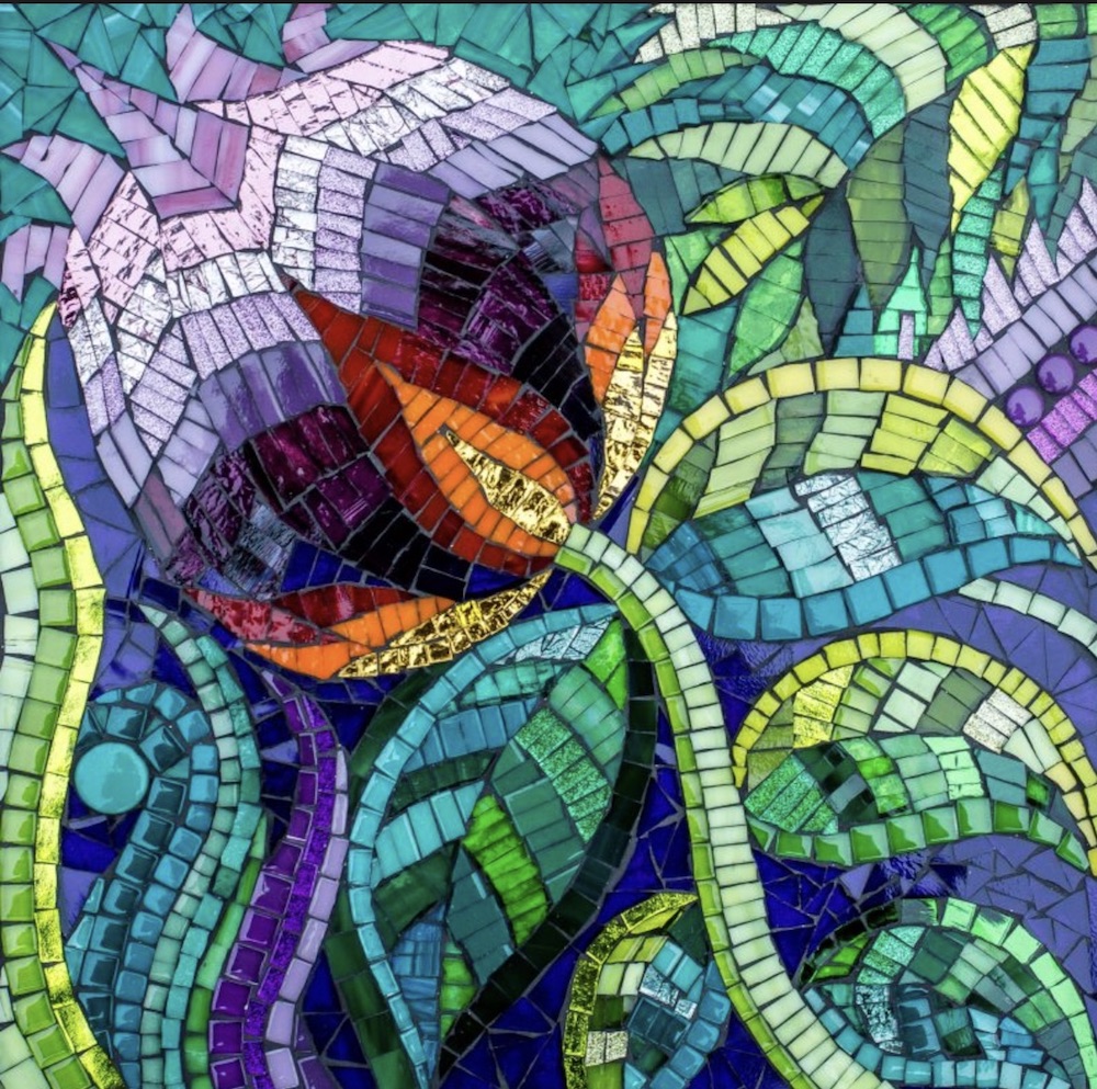 Julie Edmunds 4 Mosaicos de colores Imágenes y Arte