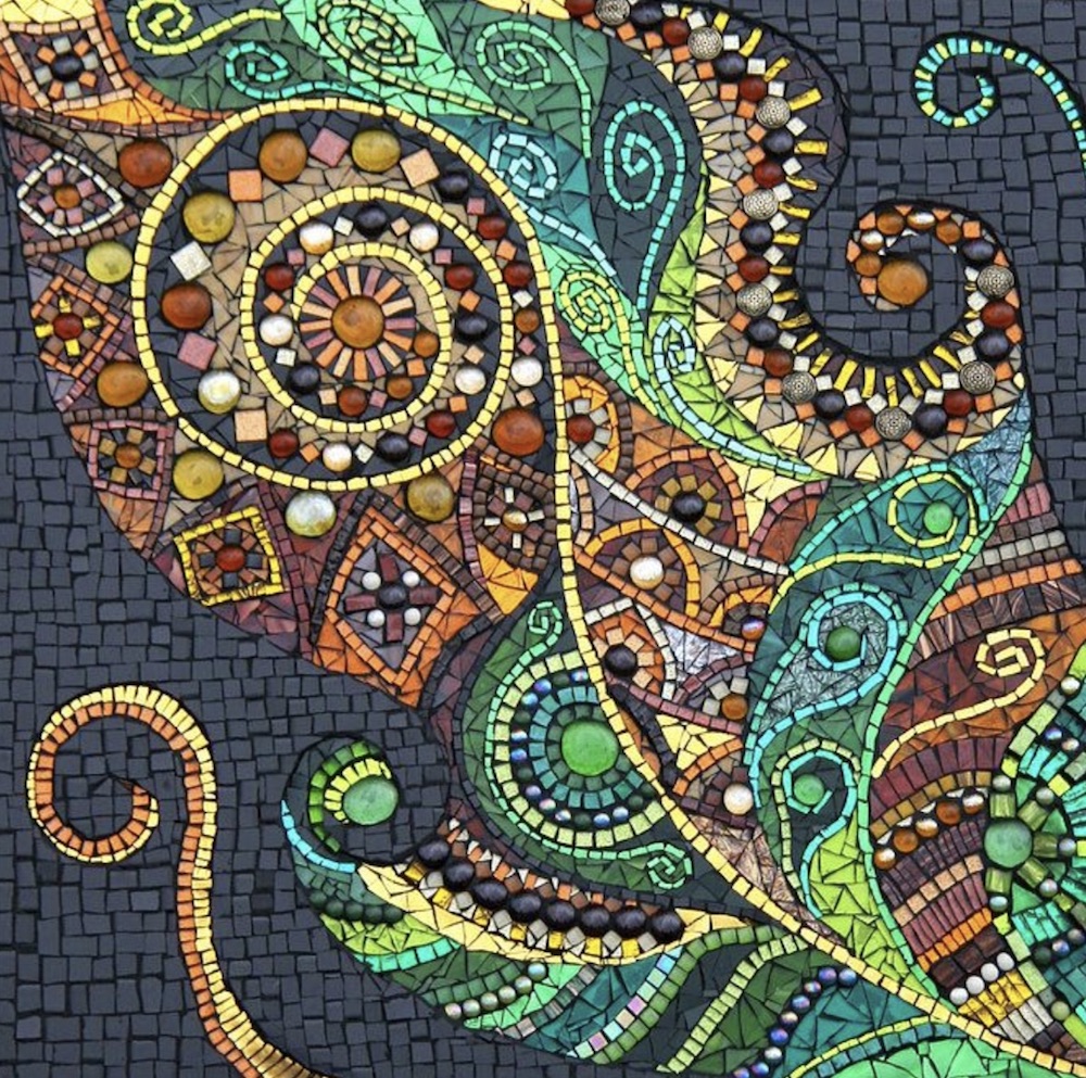 Julie Edmunds 6 Mosaicos de colores Imágenes y Arte
