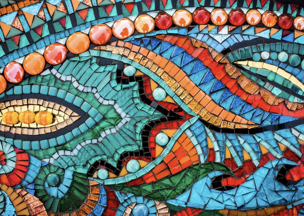 Julie Edmunds 7 Mosaicos de colores Imágenes y Arte